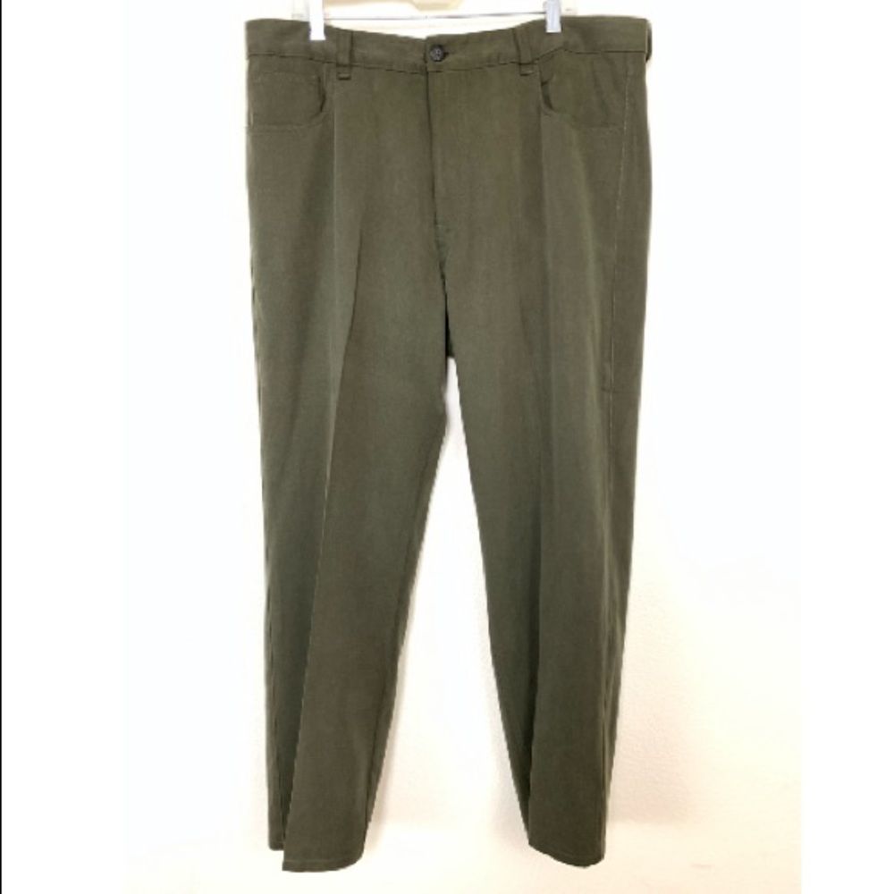Ermenegildo Zegna Lyocell Straight Leg Pants